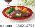 delicious looking steak 136218754