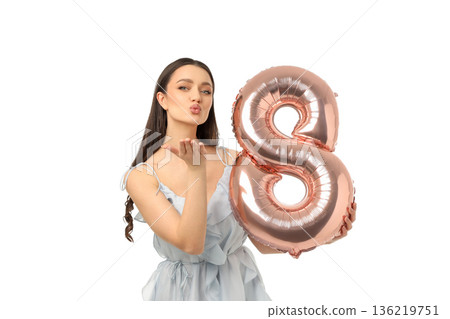 Women's Day celebrates women's global achievements, isolated, PNG Women's Day celebrates women's global achievements, isolated, PNG 136219751