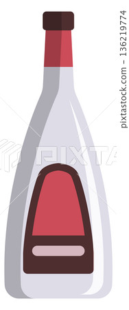 Mezcal bottle. Traditional latin america drink icon 136219774