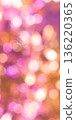 Colorful pink bokeh background 136220365