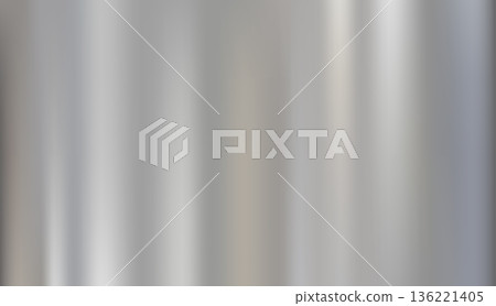 Silver gradient metallic texture background with vertical tones 136221405