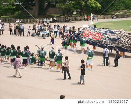 加賀舞獅(石川縣金澤市金澤城公園三之丸廣場) 加賀舞獅(石川縣金澤市金澤城公園三之丸廣場) 136221917