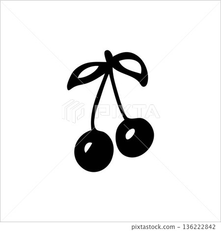 Whimsy two cherry, cherry icon Whimsy two cherry, cherry icon 136222842