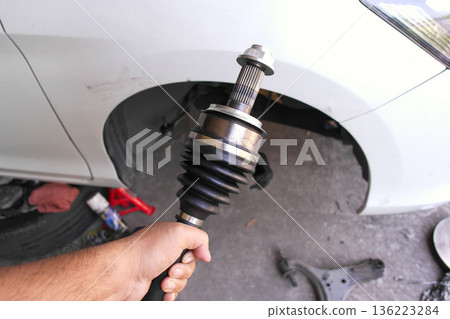 New CV Axle Joint Installation 136223284