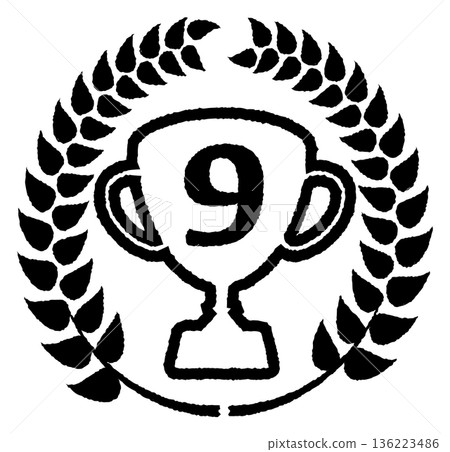 Simple trophy illustration 9 136223486