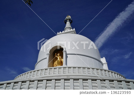 Hisayama Town Nipponzan Myohoji Temple Stupa "Birth Buddha" Hisayama Town Nipponzan Myohoji Temple Stupa "Birth Buddha" 136223593
