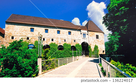 盧布爾雅那城堡的美景 136224017