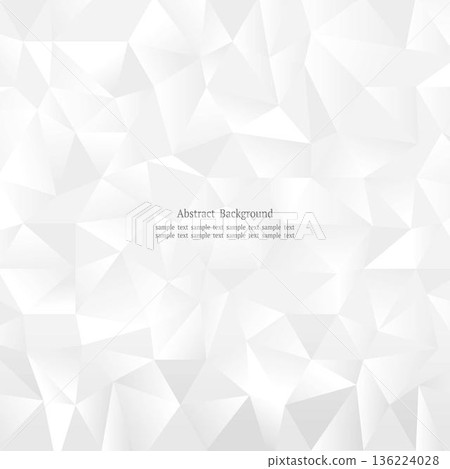 灰色多邊形水晶背景正方形 136224028