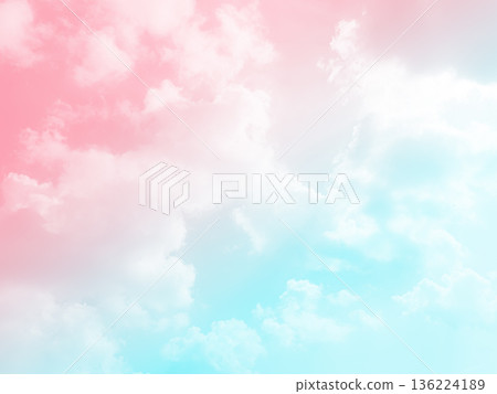 Pink Sky Blue Pastel Light Abstract Background Texture Nature Summer Landscapte Sun Cloud Beauty Sunset Overlay Gradient Color Sunrise Mockup Scene Wallpaper Fantasy Bright Cute Backdrop Dream. Pink Sky Blue Pastel Light Abstract Background Texture Nature Summer Landscapte Sun Cloud Beauty Sunset Overlay Gradient Color Sunrise Mockup Scene Wallpaper Fantasy Bright Cute Backdrop Dream. 136224189