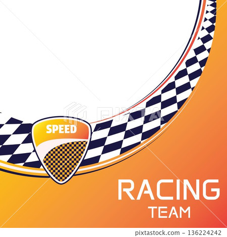 Gradient checkered race background Gradient checkered race background 136224242