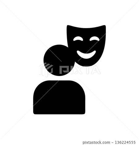 Social Facade Pretending Icon 136224555