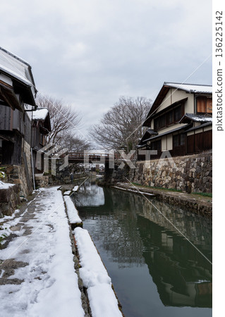 Hachimanbori in winter 136225142
