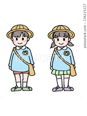 Nursery school baby Nursery school baby 136225227