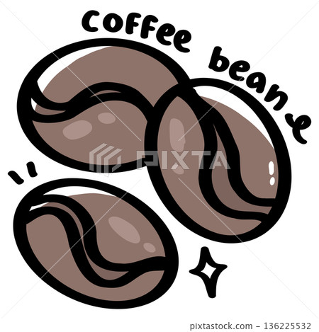 Coffee Beans Illustration Coffee Beans Illustration 136225532