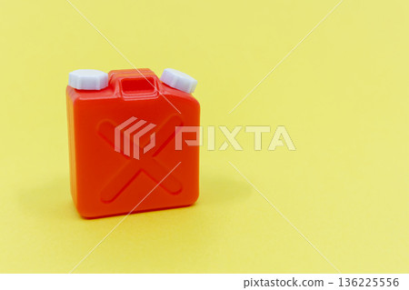 Kerosene cans, plastic tanks 136225556