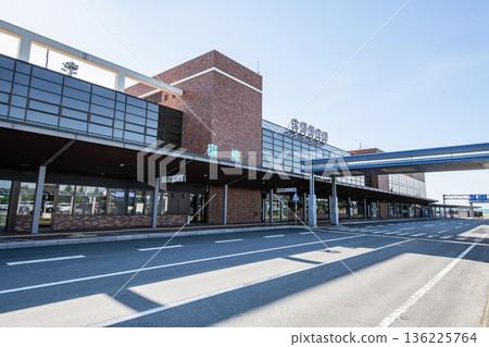 Memanbetsu Town, Hokkaido, Memanbetsu Airport on a sunny day 136225764