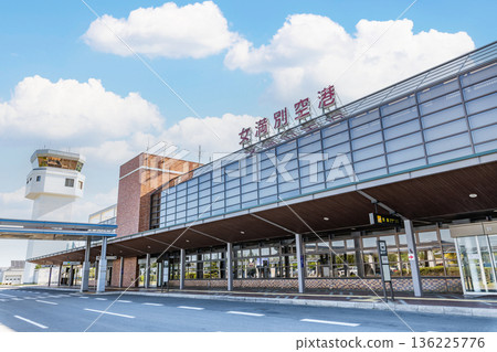 Memanbetsu Town, Hokkaido, Memanbetsu Airport on a sunny day 136225776