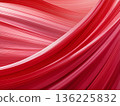 紅色和橙色抽象流動曲線紋理背景 136225832