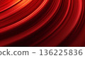 紅色和橙色抽象流動曲線紋理背景 136225836