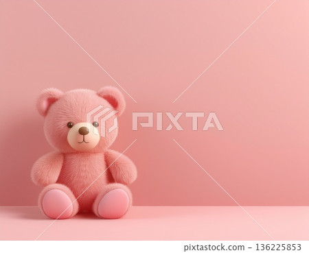 Fluffy teddy bear Fluffy teddy bear 136225853
