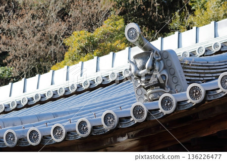 Temple roof tiles Temple roof tiles 136226477