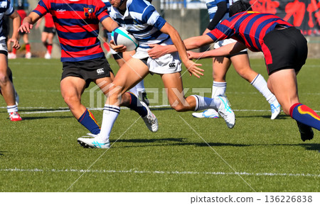rugby, high school rugby 136226838