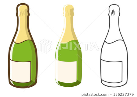 sparkling wine (bottle) 136227379