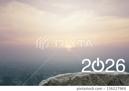 Happy new year 2026 success concept 136227968