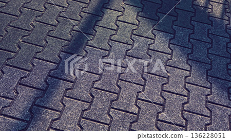 Shadowed cobblestones Shadowed cobblestones 136228051