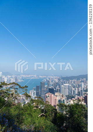 香港太平山頂的景色 136228139