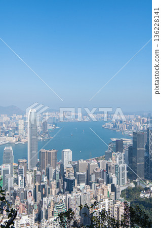 香港太平山頂的景色 136228141