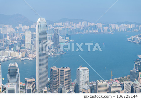 香港太平山頂的景色 136228144