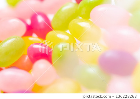 糖果/可愛背景素材 136228268