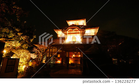 岐阜大佛堂 正法寺 彩燈 136228277