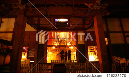 岐阜大佛堂 正法寺 彩燈 136228278