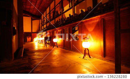 岐阜大佛堂 正法寺 彩燈 136228280