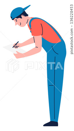 Repair worker write document. Mechanic job contract Repair worker write document. Mechanic job contract 136228453