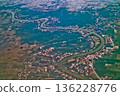 view from the sky of the river landscape 136228776