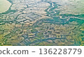 view from the sky of the river landscape 136228779