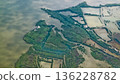 view from the sky of the river landscape 136228782