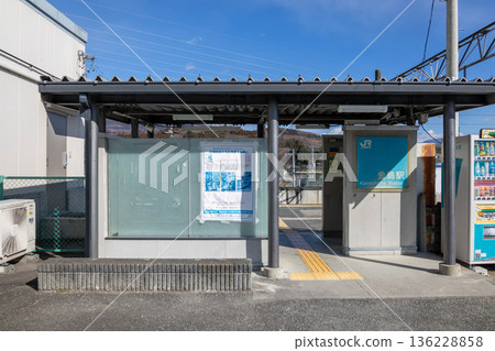 JR吾妻線 群馬縣澀川市金島站 136228858