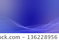 Luxurious navy wave background for business use 16:9 136228956