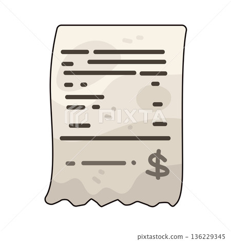 Illustration of bill 136229345