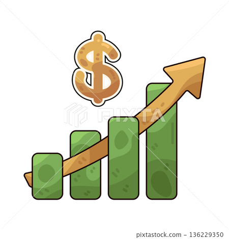 Illustration of Profit Illustration of Profit 136229350