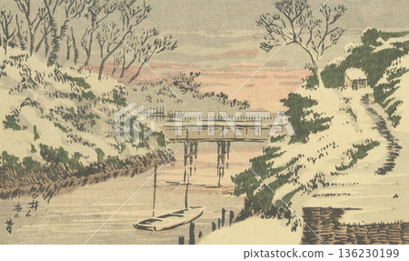 明治時期的東京：井上靖二（1864-1889）的《御茶水》 136230199