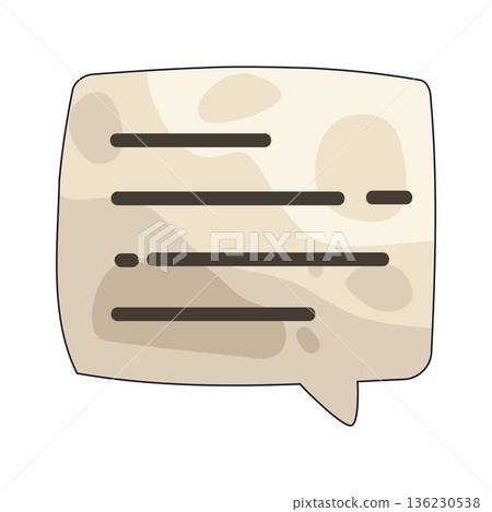 Illustration of Bubble text Illustration of Bubble text 136230538