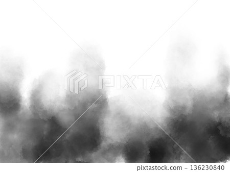 Blurred texture background material with black watercolor, ink, and charcoal 136230840