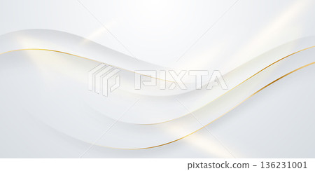 White abstract background with luxury vector illustration. White abstract background with luxury vector illustration. 136231001
