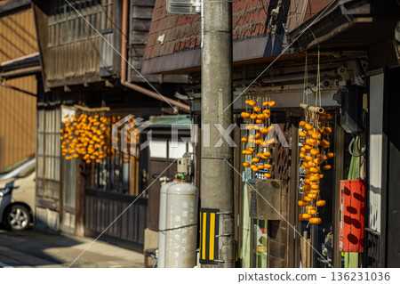 Dried persimmons from Sado Dried persimmons from Sado 136231036