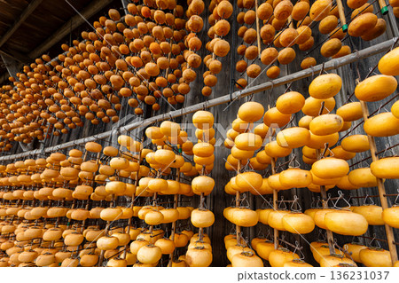 Dried persimmons from Sado Dried persimmons from Sado 136231037